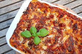 Lasagne med grøntsager